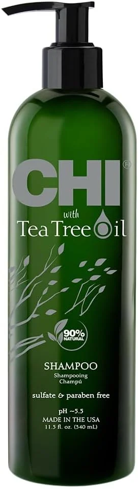 شامپو روغن درخت چای CHI، 340 میلی لیتر، سبز، 340 میلی لیتر (بسته 1 عددی)