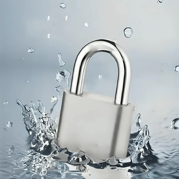 قفل آویز استیل ضد زنگ پورتال AE نقره ای، قفل کلیدی برای سوله، انبار، کمد باشگاه مدرسه، جعبه ابزار 40 میلی متر، (نقره ای)