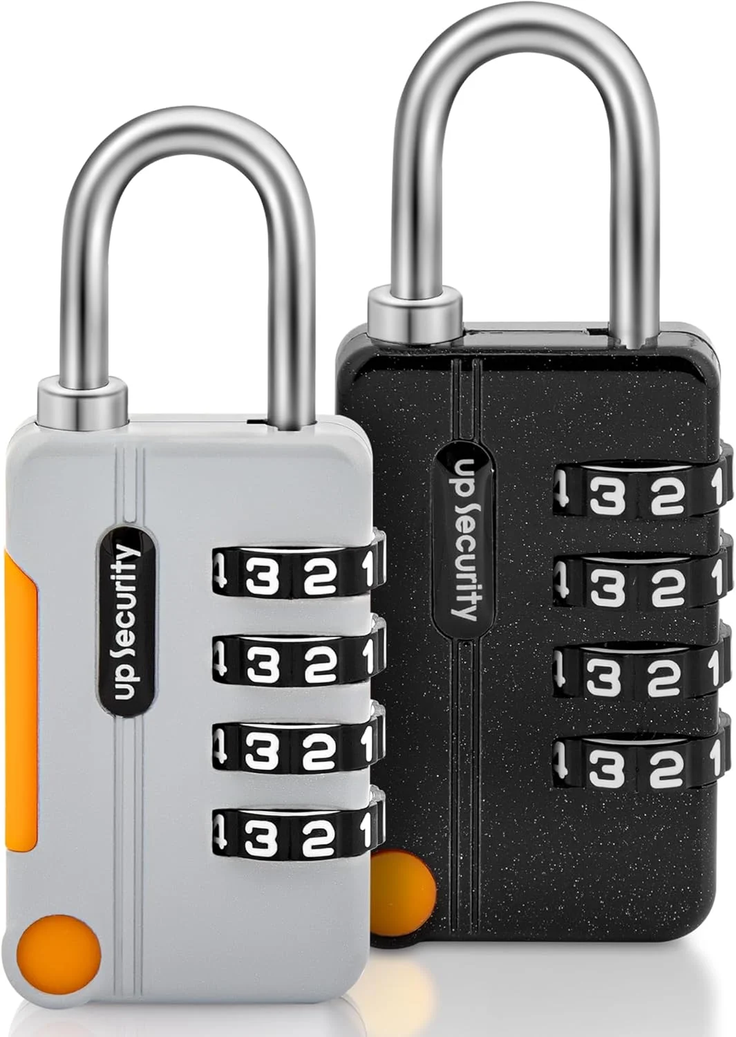 قفل رمزی ترکیبی NINEMAX، قفل 4 رقمی، بدون کلید، آلیاژ روی، ضد آب برای کمدهای مدرسه، چمدان، جعبه ابزار، انبار بیرونی، بسته 2 عددی قفل رمزی ترکیبی NINEMAX، قفل 4 رقمی، بدون کلید، آلیاژ روی، ضد آب برای کمدهای مدرسه، چمدان، جعبه ابزار، انبار بیرونی، بسته 2 عددی