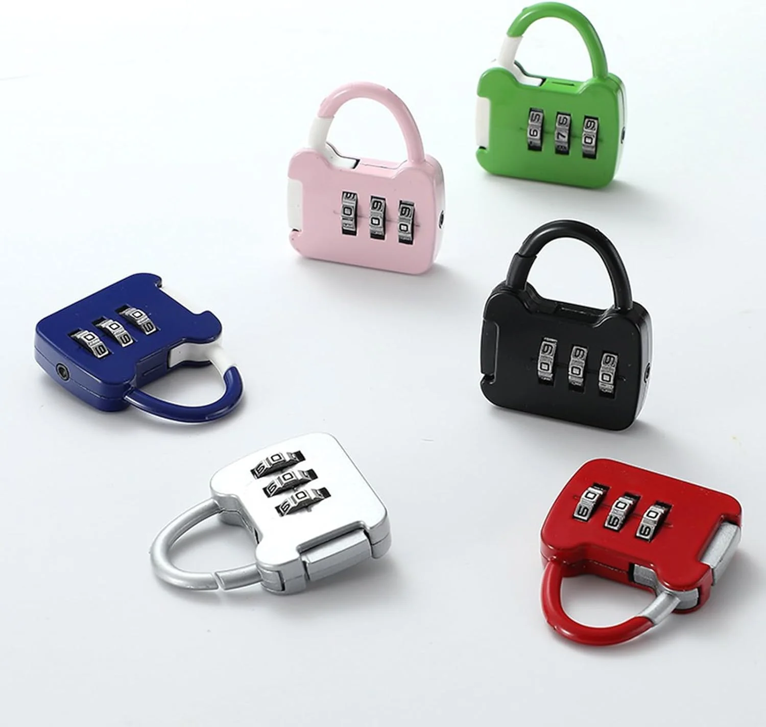 قفل ترکیبی چمدان Oasisgalore، 5 عددی، قفل استوانه ای اعداد برای کمد قفل ترکیبی چمدان Oasisgalore، 5 عددی، قفل استوانه ای اعداد برای کمد