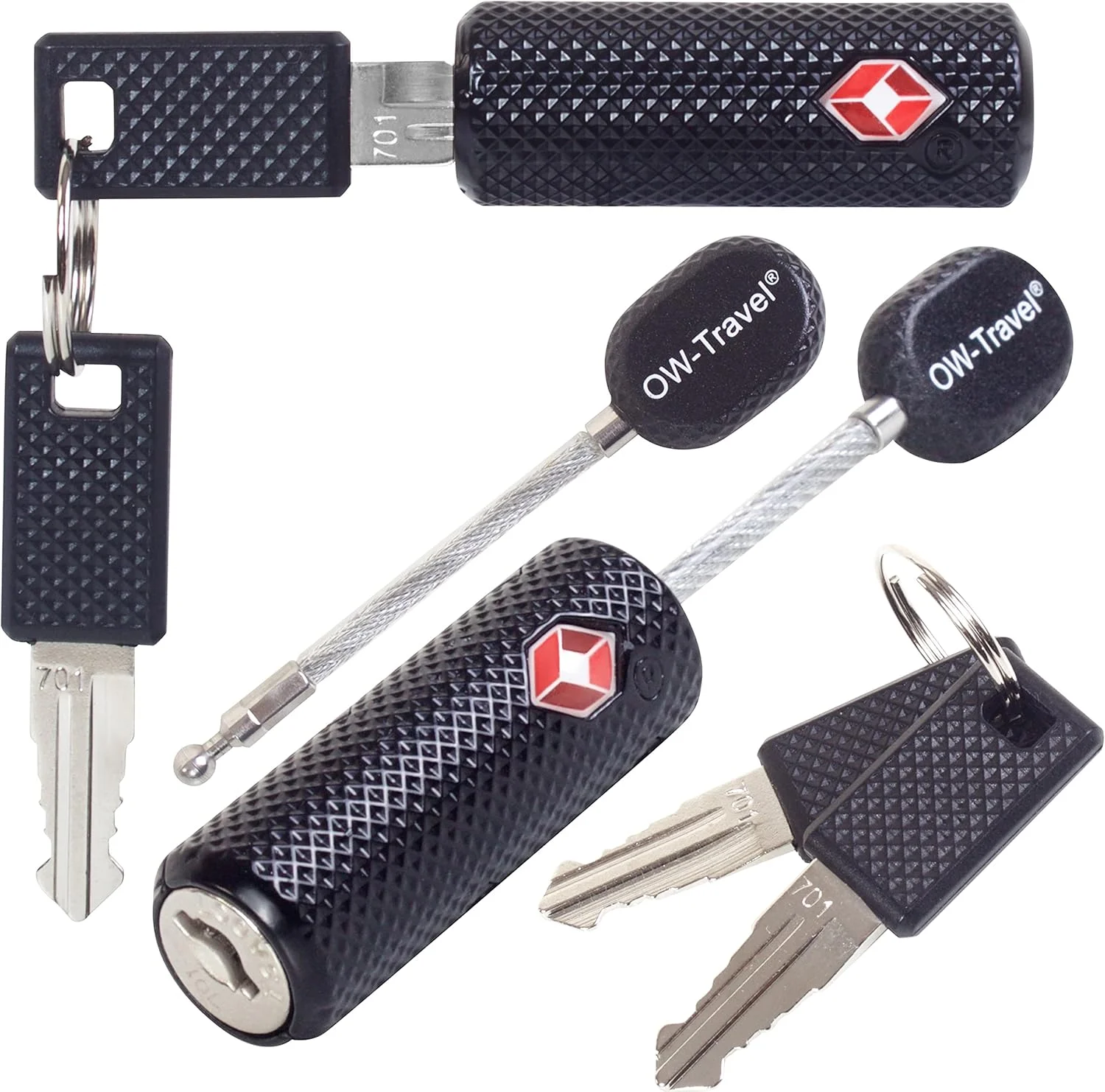 قفل کابلی مسافرتی OW با کلید، قفل چمدان، قفل آویز، قفل امنیتی، قفل کلیدی، قفل کابلی مناسب برای چمدان مسافرتی، کمد، کوله پشتی، 70b) مشکی - قفل کابلی با کلید: بسته 2 عددی، 70b) قفل کابلی مسافرتی OW با کلید، قفل چمدان، قفل آویز، قفل امنیتی، قفل کلیدی، قفل کابلی مناسب برای چمدان مسافرتی، کمد، کوله پشتی، 70b) مشکی - قفل کابلی با کلید: بسته 2 عددی، 70b)