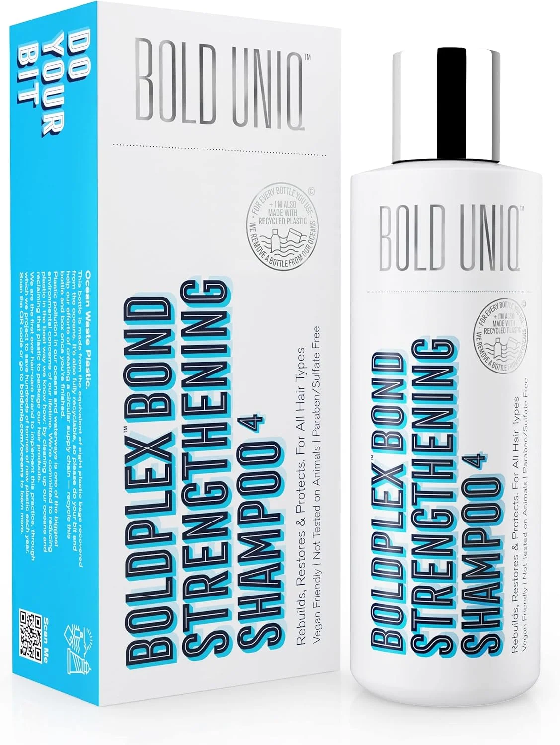 شامپو پروتئینی تقویت کننده پیوند مو BOLD UNIQ BoldPlex 4 برای موهای خشک و آسیب دیده - فرمول آبرسان برای انواع موهای فر، خشک، رنگ شده، وز، شکسته یا دکلره شده. بدون تست حیوانی و وگان شامپو پروتئینی تقویت کننده پیوند مو BOLD UNIQ BoldPlex 4 برای موهای خشک و آسیب دیده - فرمول آبرسان برای انواع موهای فر، خشک، رنگ شده، وز، شکسته یا دکلره شده. بدون تست حیوانی و وگان