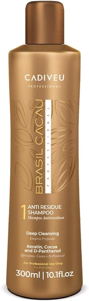 شامپو مو برزیل کاکائو آنتی رزیدیو حاوی کراتین، کاکائو و دی-پانتنول برای پاکسازی عمیق، موهای وز، کدر، خشک و آسیب دیده، درخشش، نرمی را باز می گرداند و مو را احیا می کند - 300 میلی لیتر شامپو مو برزیل کاکائو آنتی رزیدیو حاوی کراتین، کاکائو و دی-پانتنول برای پاکسازی عمیق، موهای وز، کدر، خشک و آسیب دیده، درخشش، نرمی را باز می گرداند و مو را احیا می کند - 300 میلی لیتر