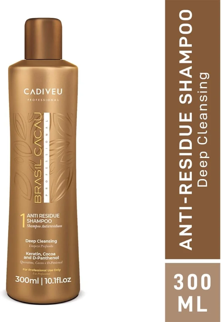 شامپو مو برزیل کاکائو آنتی رزیدیو حاوی کراتین، کاکائو و دی-پانتنول برای پاکسازی عمیق، موهای وز، کدر، خشک و آسیب دیده، درخشش، نرمی را باز می گرداند و مو را احیا می کند - 300 میلی لیتر شامپو مو برزیل کاکائو آنتی رزیدیو حاوی کراتین، کاکائو و دی-پانتنول برای پاکسازی عمیق، موهای وز، کدر، خشک و آسیب دیده، درخشش، نرمی را باز می گرداند و مو را احیا می کند - 300 میلی لیتر