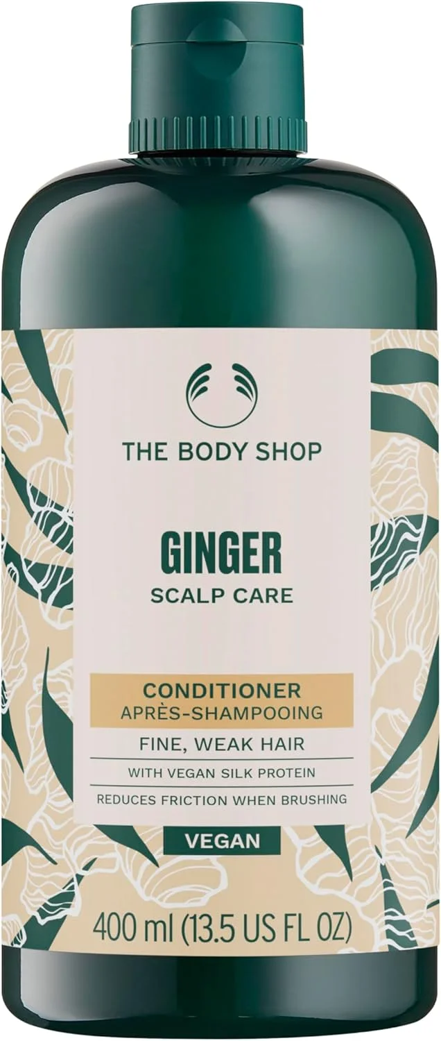 شامپو مراقبت از پوست سر زنجبیلی بادی شاپ - برای پوست سر خشک و پوسته پوسته - حاوی پروتئین ابریشم وگان - 400 میلی لیتر شامپو مراقبت از پوست سر زنجبیلی بادی شاپ - برای پوست سر خشک و پوسته پوسته - حاوی پروتئین ابریشم وگان - 400 میلی لیتر