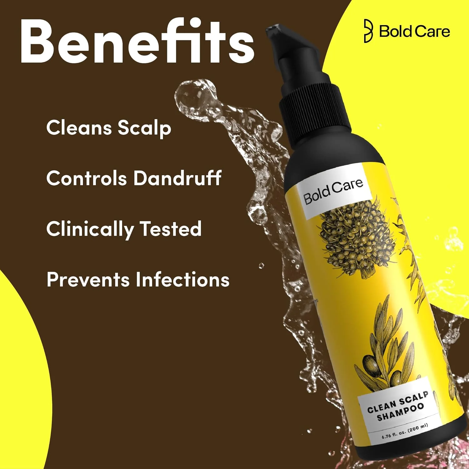 شامپو Bold Care Clean Scalp برای آقایان - بدون پارابن - تسکین دهنده خارش و خشکی پوست سر - مناسب انواع مو - رایحه سیب سبز - 200 میلی لیتر شامپو Bold Care Clean Scalp برای آقایان - بدون پارابن - تسکین دهنده خارش و خشکی پوست سر - مناسب انواع مو - رایحه سیب سبز - 200 میلی لیتر
