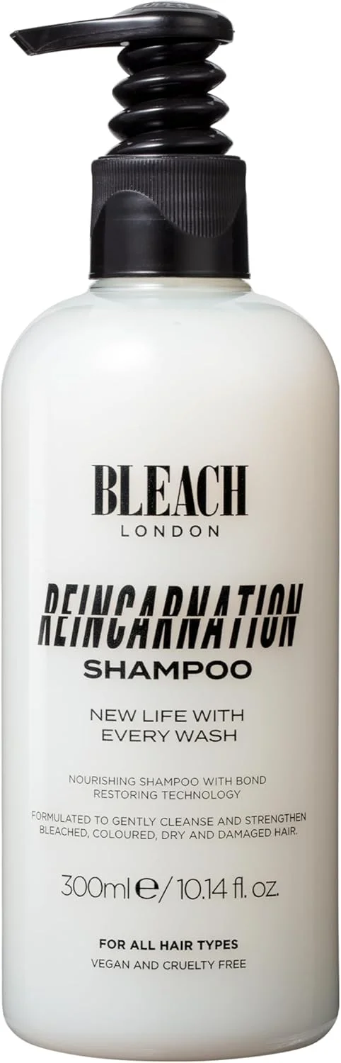 شامپو ترمیم کننده پیوند موهای رنگ شده BLEACH LONDON، درمان تقویت کننده موهای خشک، آسیب دیده، رنگ شده یا دکلره شده را ترمیم می کند، شکستگی مو را تا 68% کاهش می دهد، وگان و دارای تاییدیه PETA (300 میلی لیتر) شامپو ترمیم کننده پیوند موهای رنگ شده BLEACH LONDON، درمان تقویت کننده موهای خشک، آسیب دیده، رنگ شده یا دکلره شده را ترمیم می کند، شکستگی مو را تا 68% کاهش می دهد، وگان و دارای تاییدیه PETA (300 میلی لیتر)