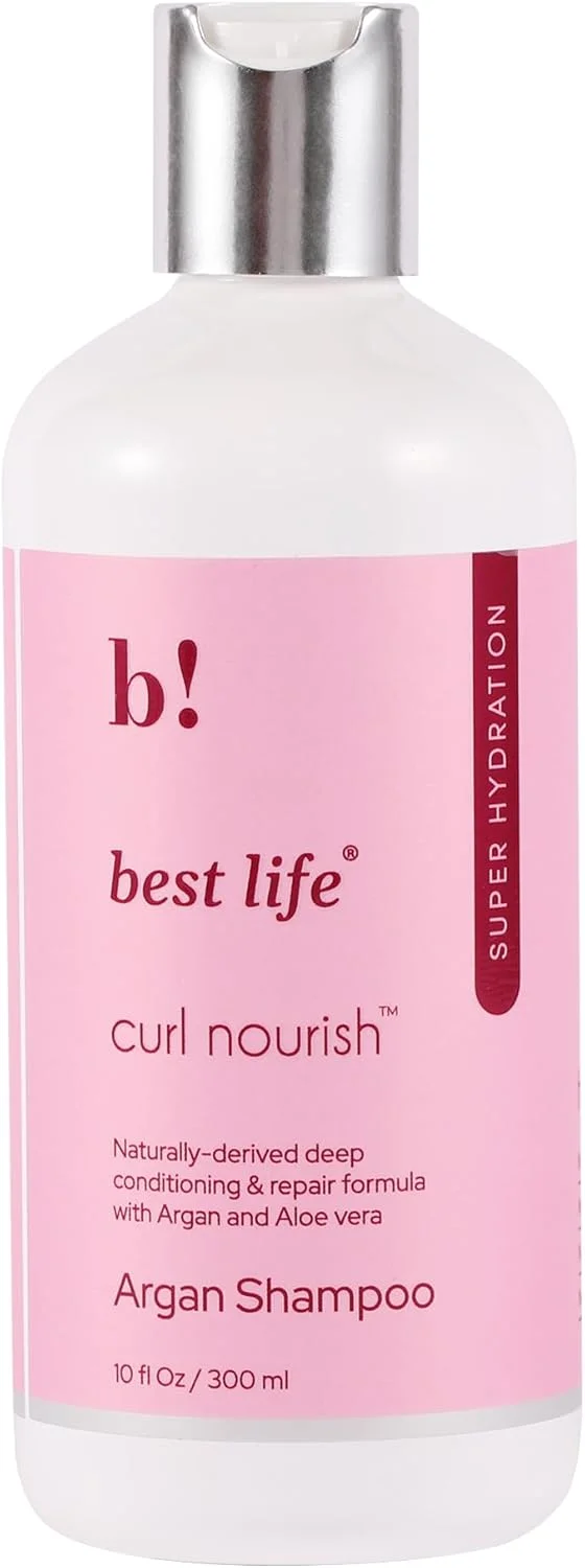 شامپو روغن آرگان مراکشی بست لایف برای موهای کدر، خشک و وز 300 میلی لیتر، مرطوب کننده و تقویت کننده موهای فر و مجعد برای زنان و مردان، بدون پارابن و سولفات، کاملا طبیعی، بدون مواد شیمیایی مضر شامپو روغن آرگان مراکشی بست لایف برای موهای کدر، خشک و وز 300 میلی لیتر، مرطوب کننده و تقویت کننده موهای فر و مجعد برای زنان و مردان، بدون پارابن و سولفات، کاملا طبیعی، بدون مواد شیمیایی مضر