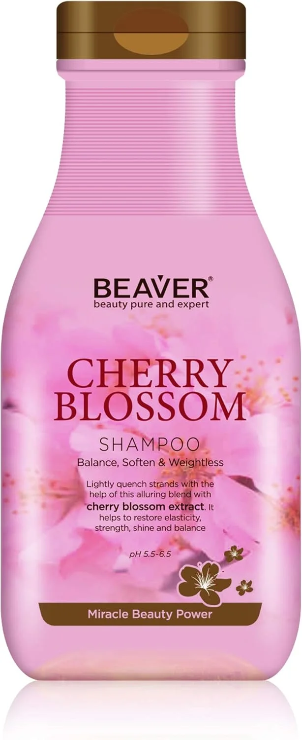 شامپو شکوفه گیلاس بیور، 350 میلی لیتر شامپو شکوفه گیلاس بیور، 350 میلی لیتر