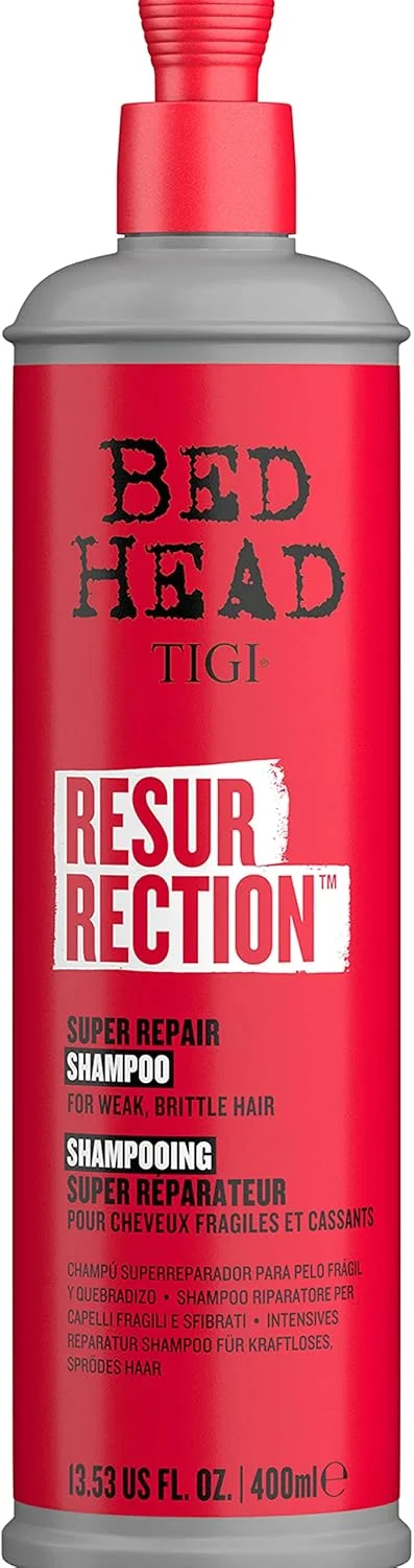 شامپو ترمیم کننده موهای آسیب دیده Bed Head Tigi Resurrection حجم 400 میلی لیتر شامپو ترمیم کننده موهای آسیب دیده Bed Head Tigi Resurrection حجم 400 میلی لیتر
