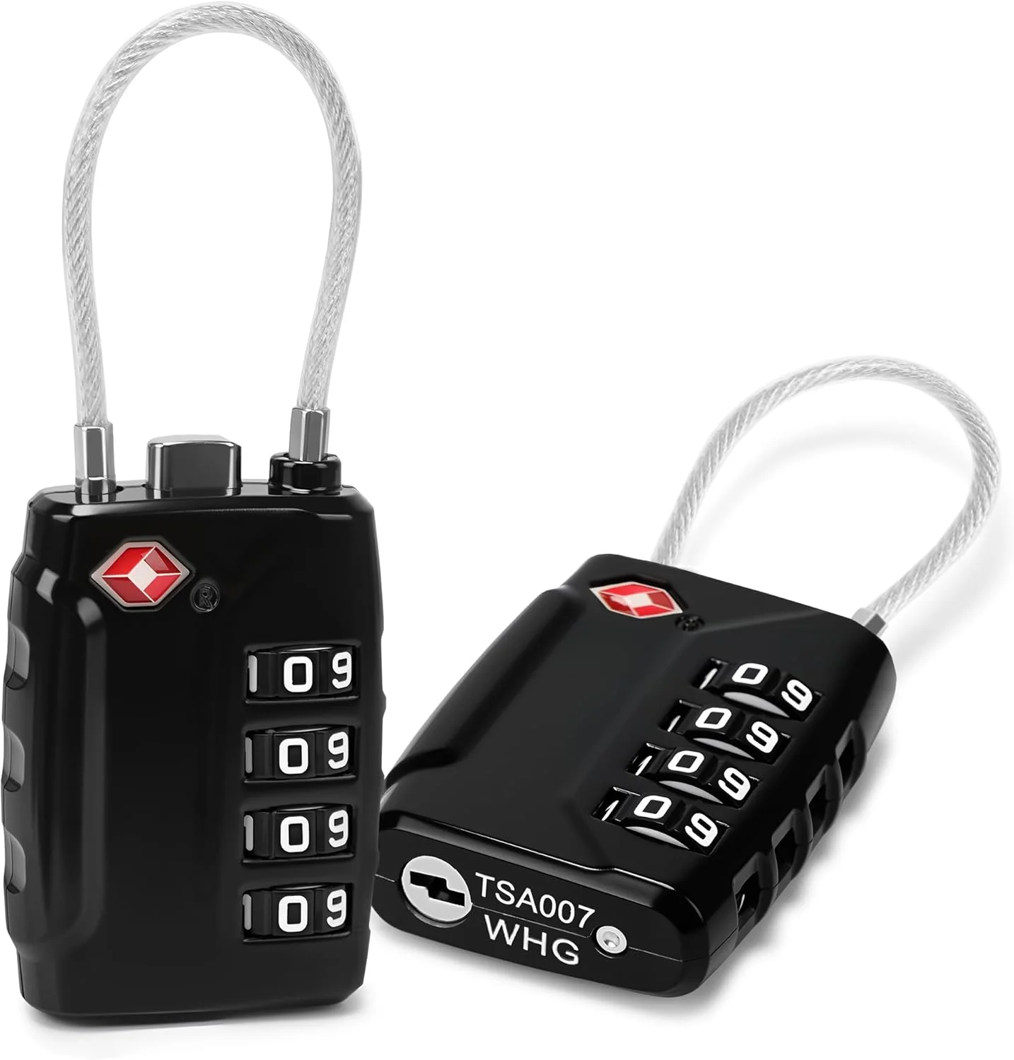 قفل های مورد تایید TSA میلی فاکس، قفل های ترکیبی 4 رقمی با آلیاژ روی، قفل های امنیتی کوچک رمز عبور برای چمدان های مسافرتی، کیف ها، کوله پشتی ها (بسته 2 عددی) قفل های مورد تایید TSA میلی فاکس، قفل های ترکیبی 4 رقمی با آلیاژ روی، قفل های امنیتی کوچک رمز عبور برای چمدان های مسافرتی، کیف ها، کوله پشتی ها (بسته 2 عددی)