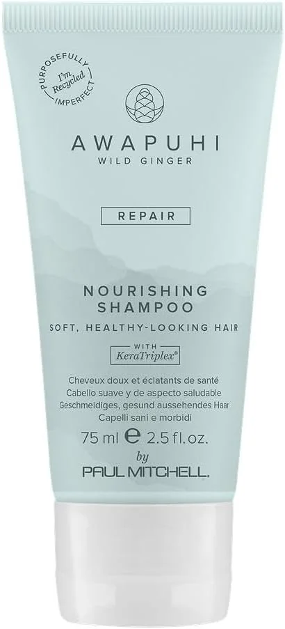 شامپو مغذی زنجبیل وحشی آواپوهی از Paul Mitchell، فوق العاده غنی، فرمول ایمن برای رنگ مو، مناسب برای موهای خشک، آسیب دیده + رنگ شده، 74 میلی لیتر شامپو مغذی زنجبیل وحشی آواپوهی از Paul Mitchell، فوق العاده غنی، فرمول ایمن برای رنگ مو، مناسب برای موهای خشک، آسیب دیده + رنگ شده، 74 میلی لیتر