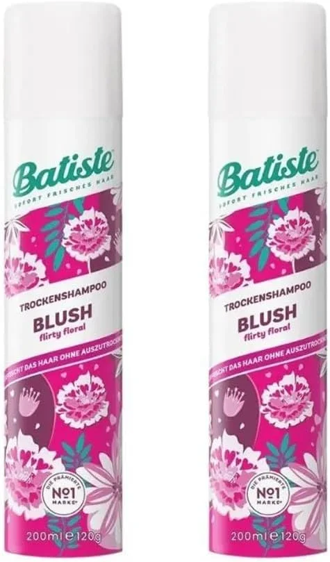 شامپو خشک باتیست با رایحه Blush، بسته دوقلو، 200 میلی لیتر، 2 عددی شامپو خشک باتیست با رایحه Blush، بسته دوقلو، 200 میلی لیتر، 2 عددی