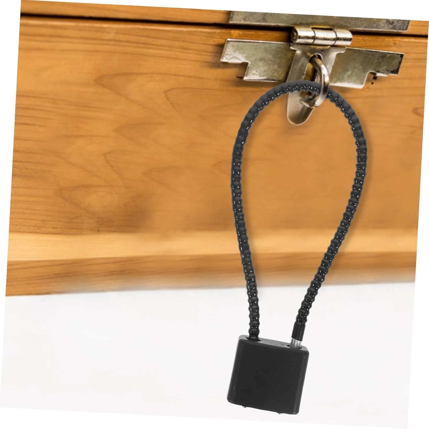 قفل کابلی فولادی KWSLIN، دو عدد با 3 کلید، قفل با حلقه بلند، قفل کابلی انعطاف پذیر مناسب فضای باز و داخل خانه برای سطل زباله چرخدار، دوچرخه، چمدان، دروازه، قفسه باشگاه و قفل های سیمی