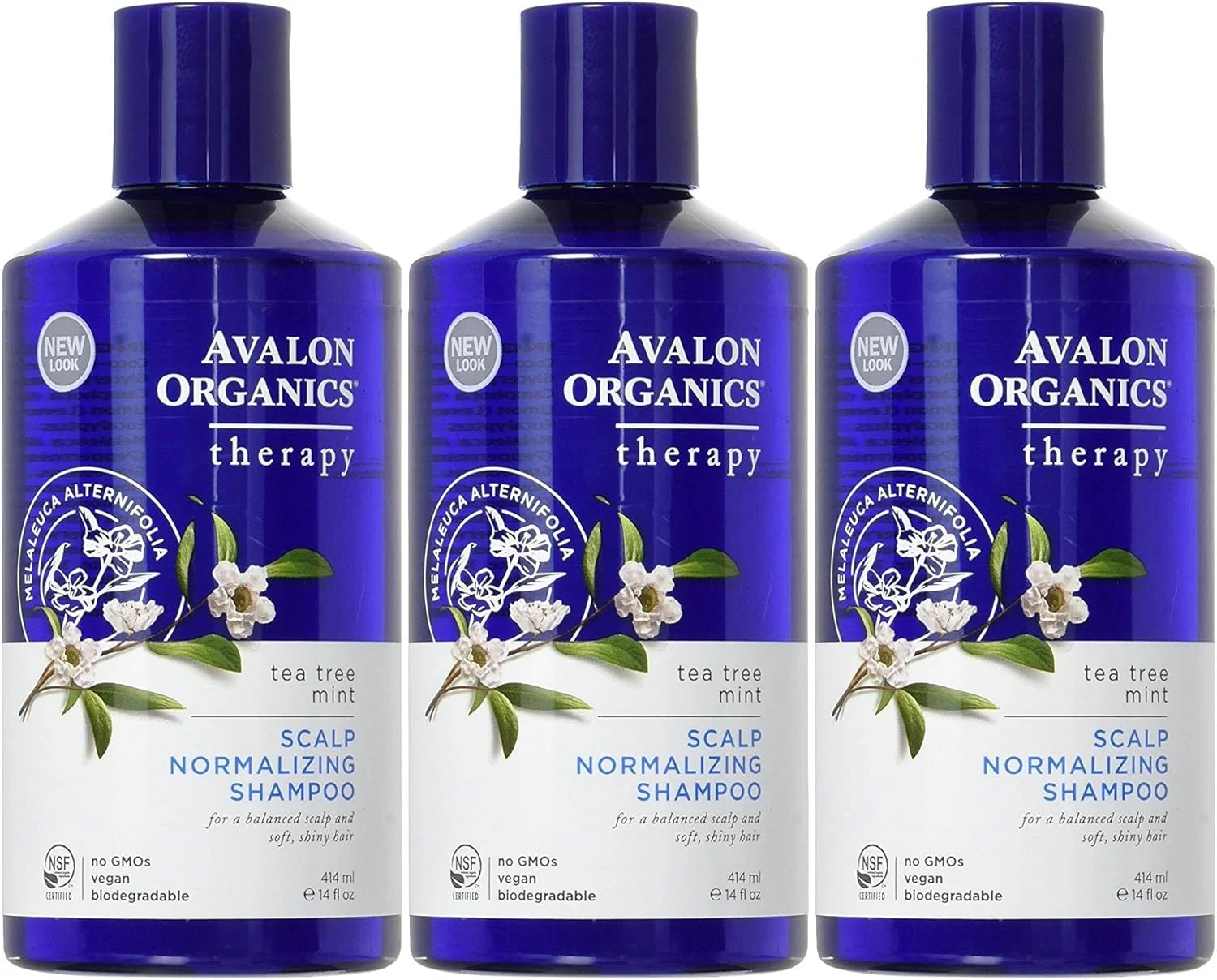 شامپو نرمال کننده پوست سر آوالون ارگانیکس، درمان درخت چای و نعناع 414 میلی لیتر (بسته 3 عددی) شامپو نرمال کننده پوست سر آوالون ارگانیکس، درمان درخت چای و نعناع 414 میلی لیتر (بسته 3 عددی)