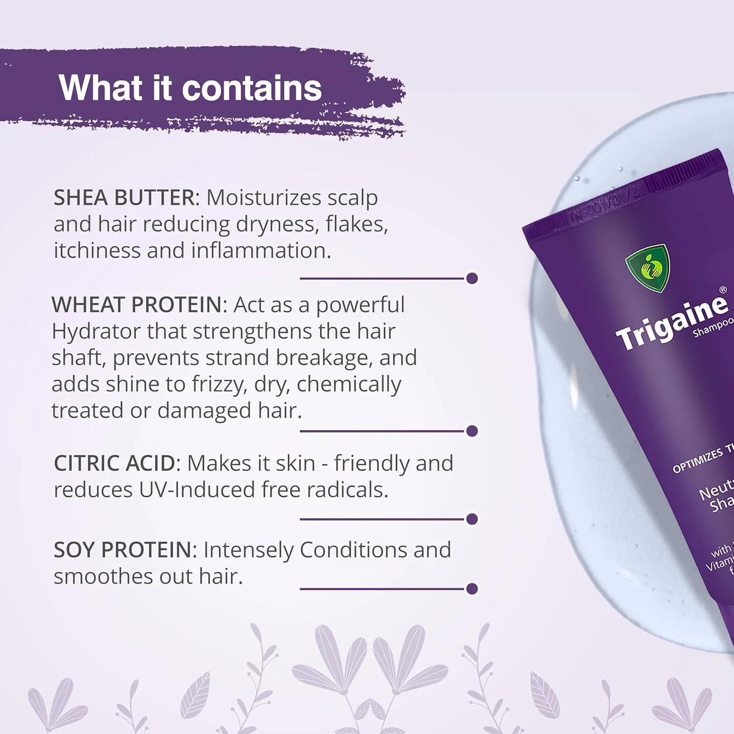 شامپو تریکاین اپل تراپوتیکس (100 میلی لیتر) | شامپو با pH متعادل، بهینه ساز موهای نازک با پروتئین های طبیعی، ویتامین ها و مواد مغذی زیستی، شامپو توصیه شده توسط متخصص پوست برای ریزش مو