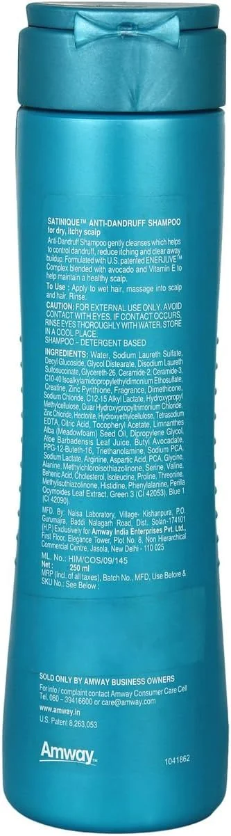 شامپو ضد شوره سر ساتینیک Amway، 250 میلی لیتر