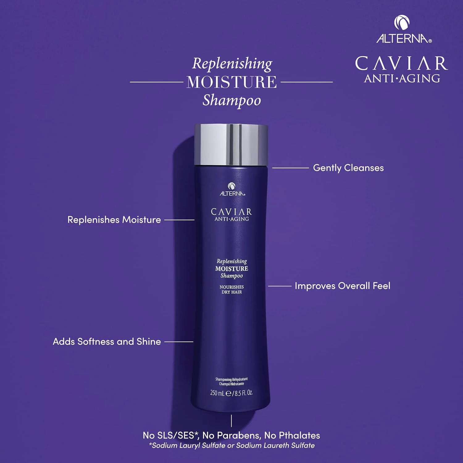 شامپو ترمیم کننده رطوبت خاویار آلترنا شامپو ترمیم کننده رطوبت خاویار آلترنا
