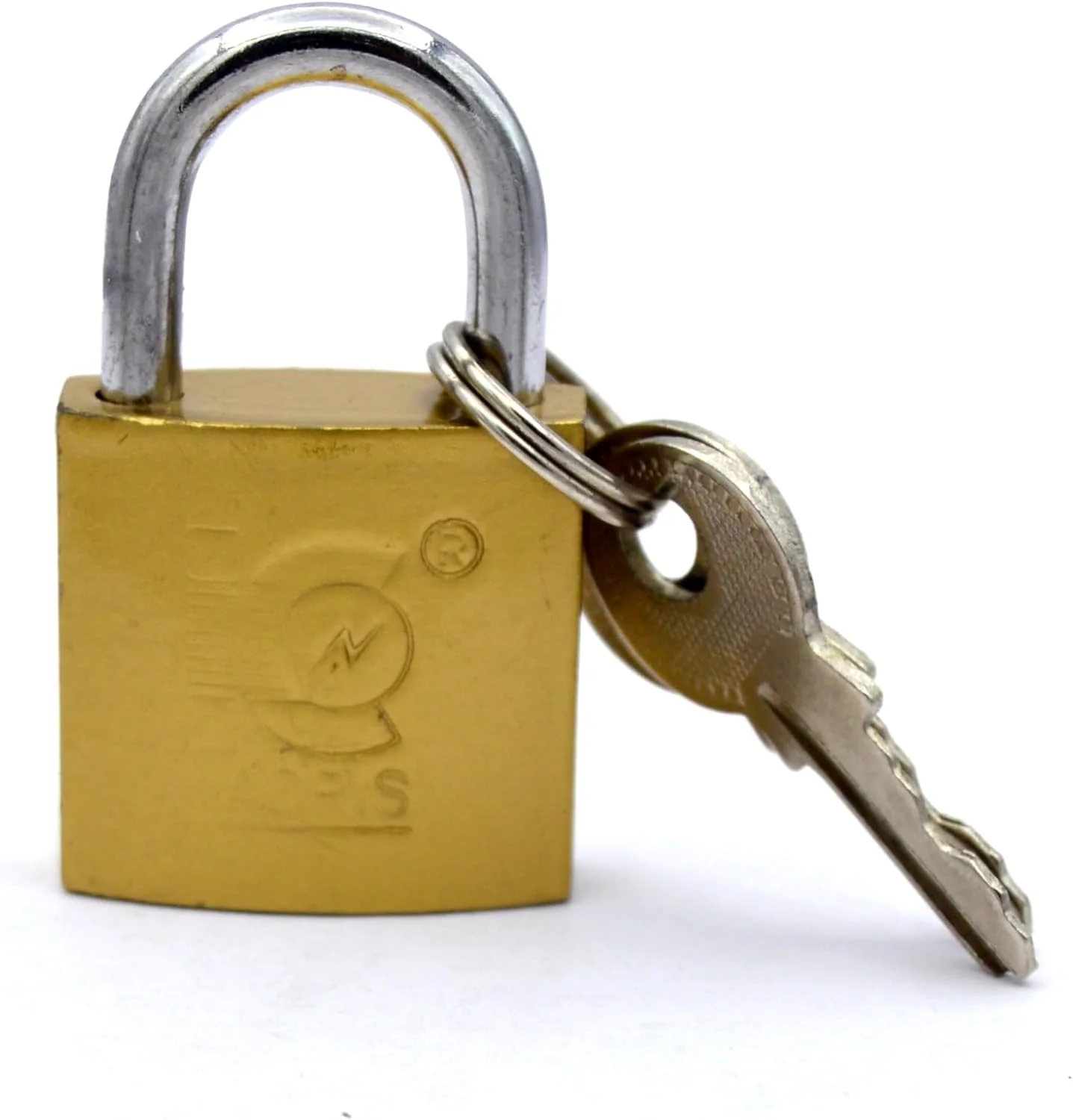 قفل آویز برنجی سنگین کادریس مدل HA-1426، سایز 25 میلی متر، کروم