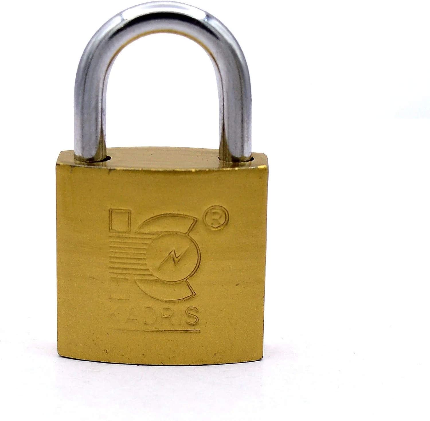 قفل آویز برنجی سنگین کادریس مدل HA-1426، سایز 25 میلی متر، کروم