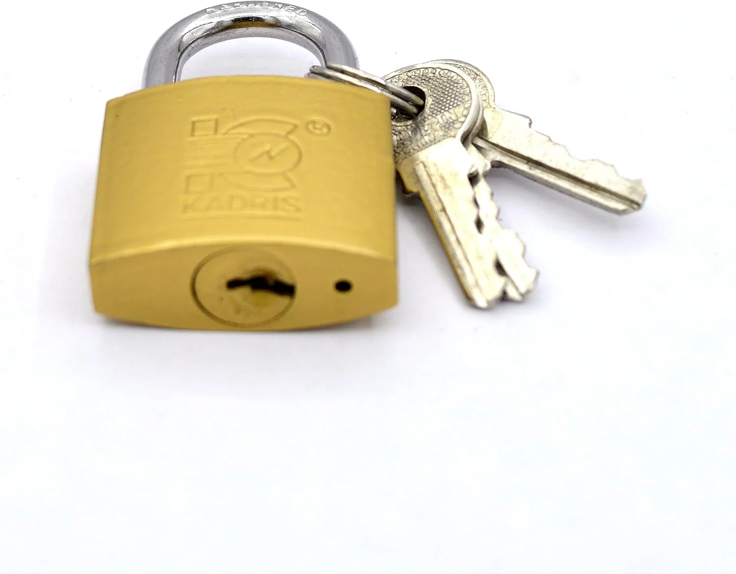 قفل آویز برنجی سنگین کادریس مدل HA-1427، سایز 30 میلی متر، کروم قفل آویز برنجی سنگین کادریس مدل HA-1427، سایز 30 میلی متر، کروم