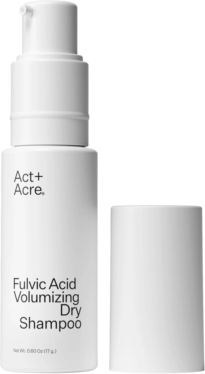 شامپو خشک حجم دهنده فولوییک اسید گیاهی ACT+ ACRE - شامپو پودری طبیعی و بدون عطر با فولوییک اسید و برنج، طراوت بخش موهای چرب و بازگرداننده حجم - شامپو خشک برای انواع مو شامپو خشک حجم دهنده فولوییک اسید گیاهی ACT+ ACRE - شامپو پودری طبیعی و بدون عطر با فولوییک اسید و برنج، طراوت بخش موهای چرب و بازگرداننده حجم - شامپو خشک برای انواع مو