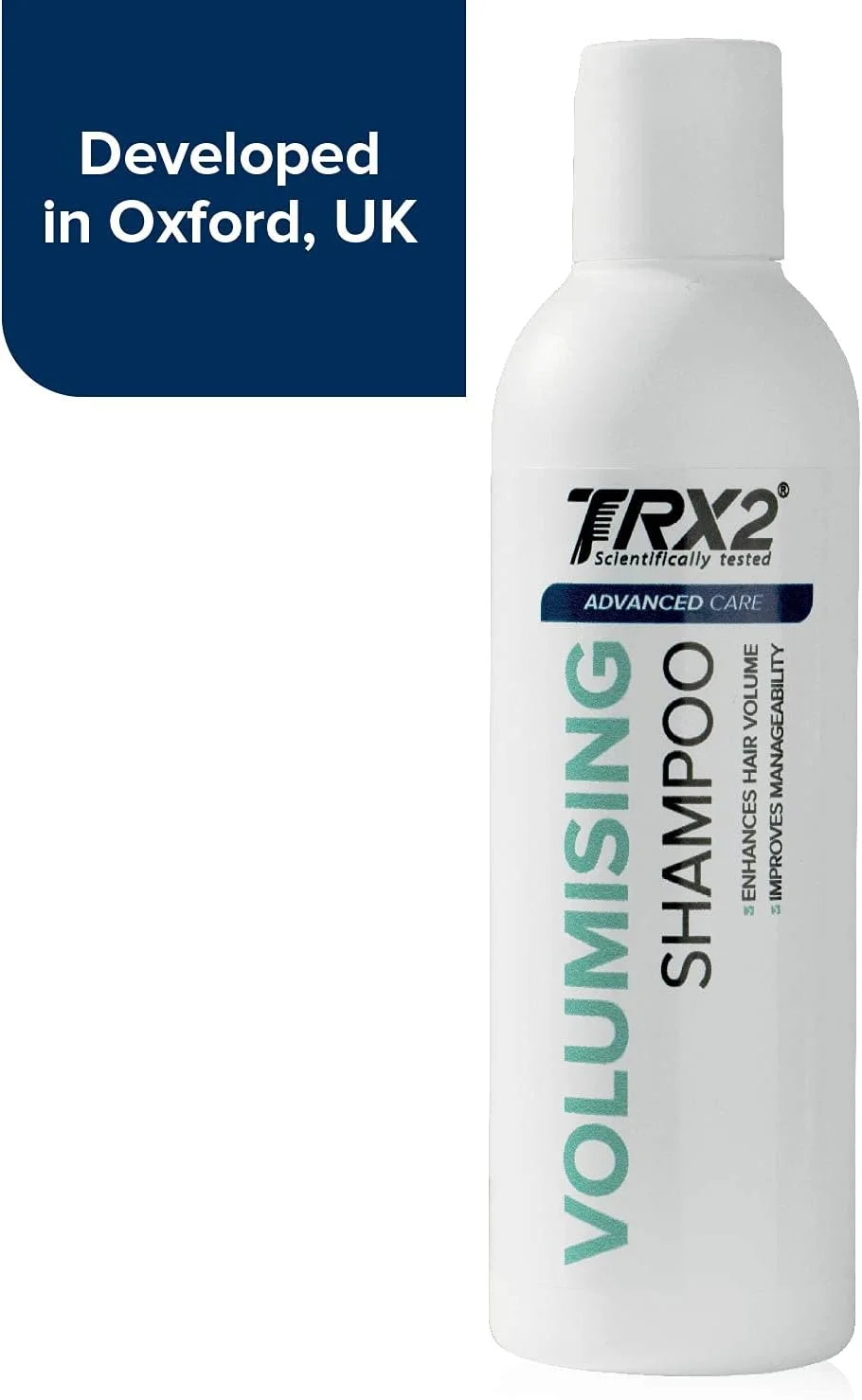 شامپو حجم دهنده مراقبت پیشرفته TRX2 - مناسب برای انواع پوست و مو - حجم فوری و سبک - بدون پارابن [200 میلی لیتر]