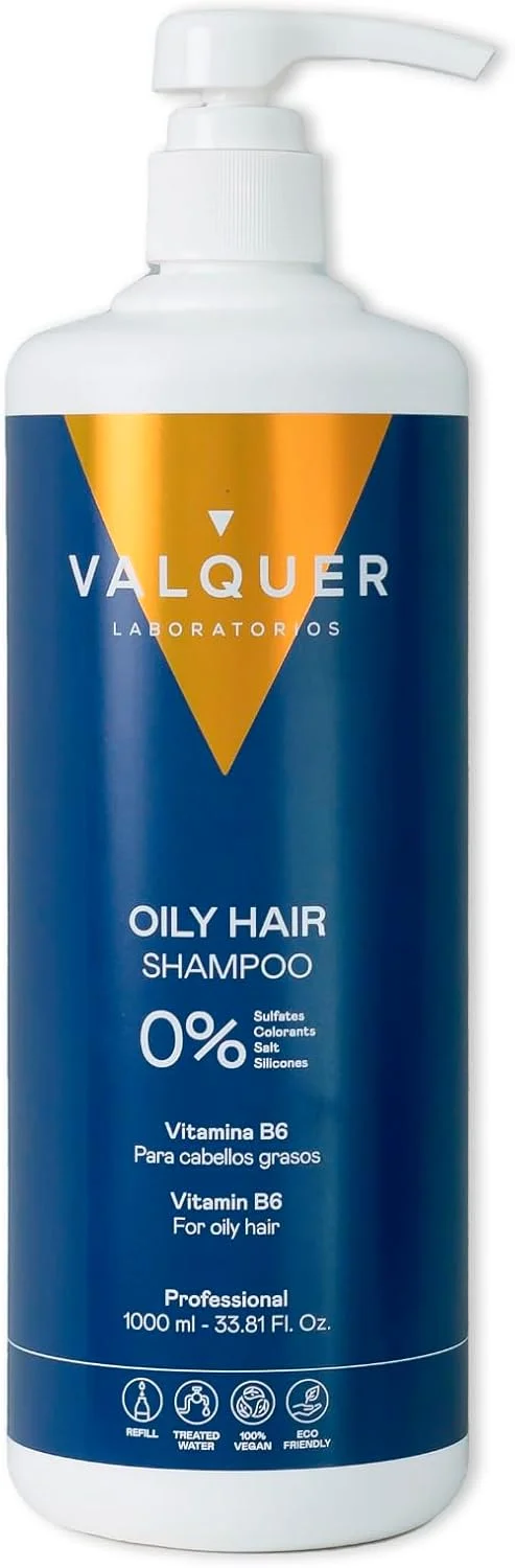 شامپو والکر مخصوص موهای چرب، که به طور ویژه برای تنظیم چربی مو طراحی شده است. فرموله شده با برگ های بوچو، ویتامین E و پانتنول. بدون سولفات و نمک - 1000 میلی لیتر