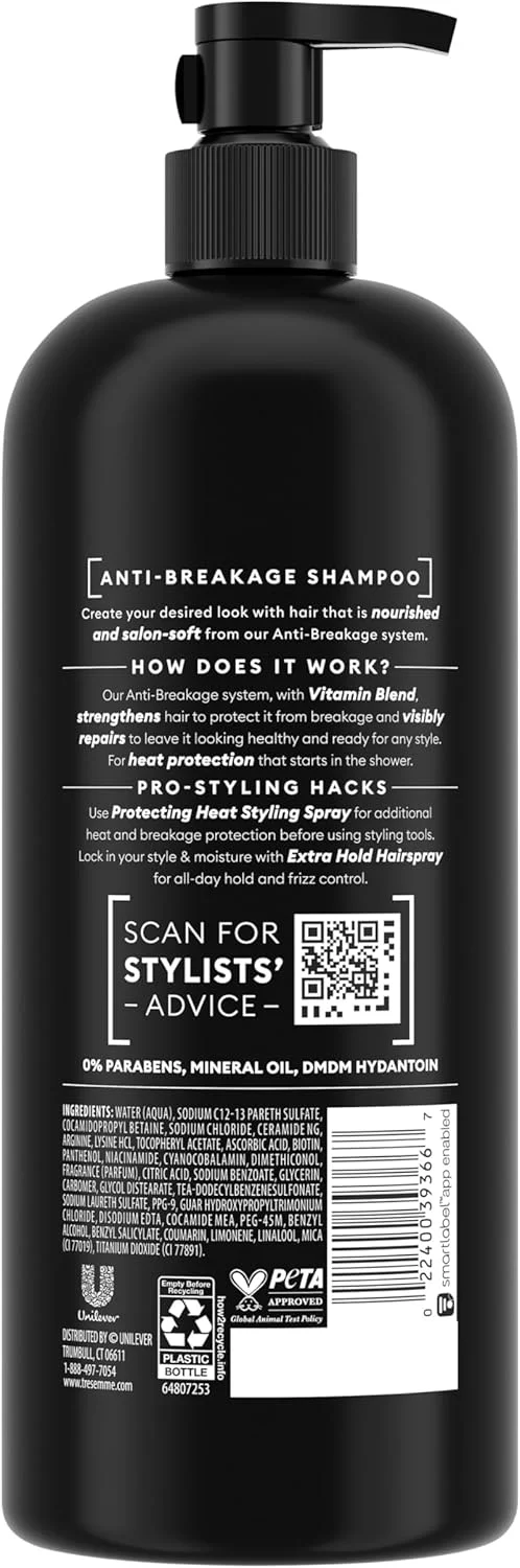 شامپو مراقبت از مو ترزمه پرو سلوشنز برای موخوره، شامپو ضد شکستگی، شکستگی مو را تا 80% کاهش می دهد، 828 میلی لیتر