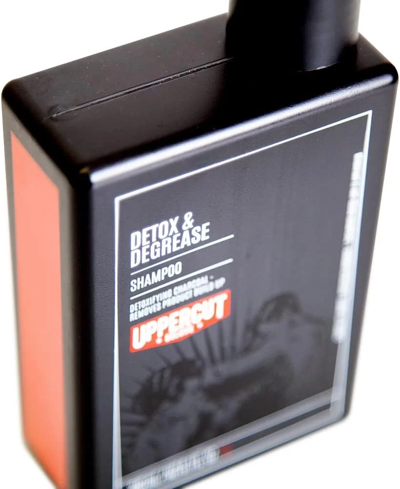 شامپو سم زدایی و چربی زدای آپرکات دلوکس، شامپو پاک کننده عمیق برای از بین بردن رسوبات، مناسب برای انواع موهای چرب، حاوی زغال فعال 240 میلی لیتر