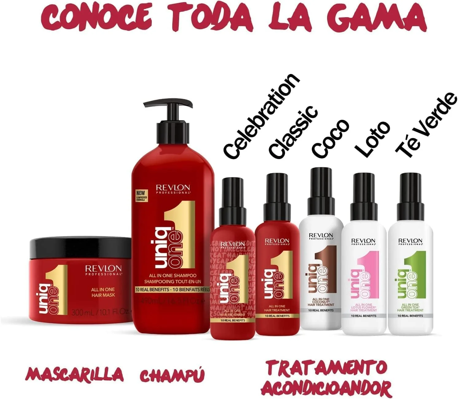 شامپو همه کاره یونیک وان UNIQONE ALL IN ONE حجم 490 میلی لیتر