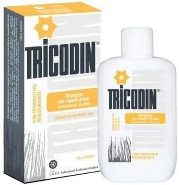 شامپو تریکودین مخصوص موهای چرب 125 میلی لیتر