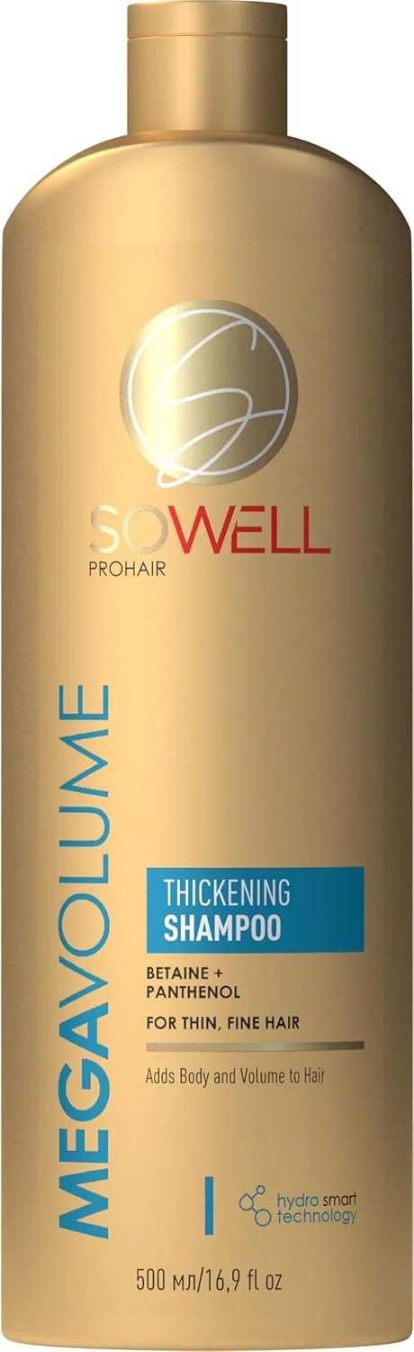 شامپو حجم دهنده موهای نازک و کم حجم سوول، 500 میلی لیتر