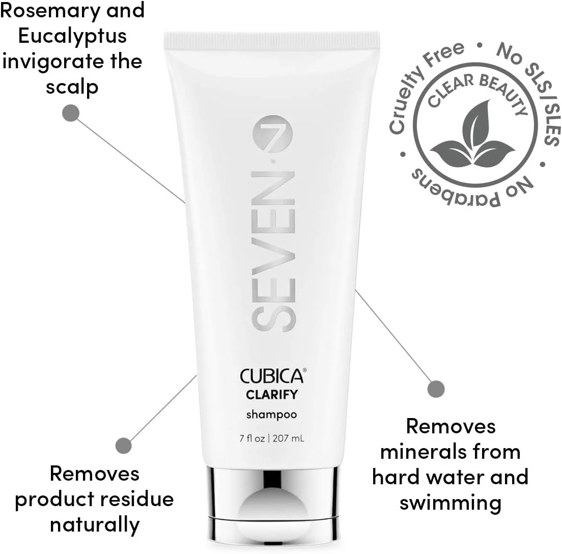 شامپو کیوبیکا کلاریفای سون (950 میلی لیتر) - مناسب برای انواع مو