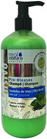 ریال ناتورا - شامپو بدون نمک - پاک کننده عمیق برای موهای چرب - تنظیم کننده تولید سبوم - طراوت طبیعی - ساخت اتحادیه اروپا - 500 میلی لیتر