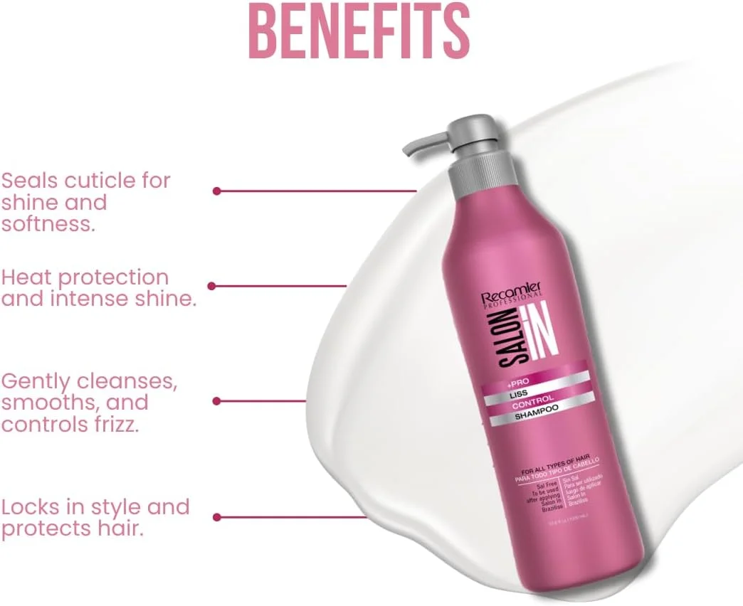 شامپو ضد وز مو رکامیر پروفشنال سالن این 34127 حاوی پروتئین ابریشم