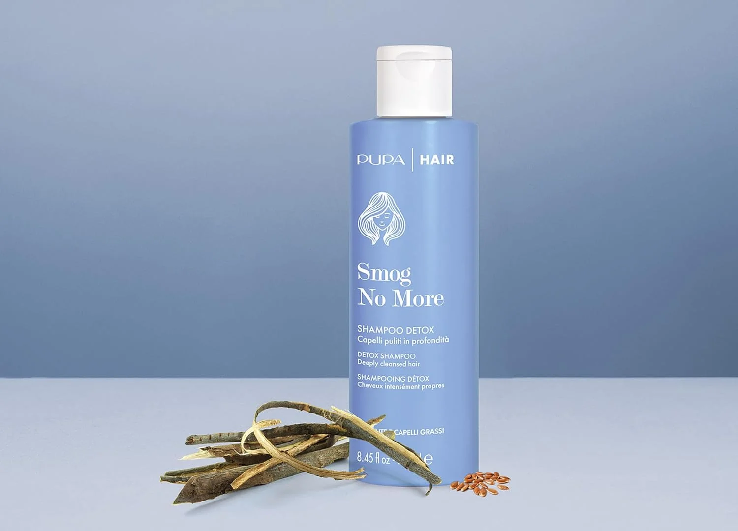 شامپو سم زدا مو پوپا مدل Smog No More مناسب پوست سر و موهای چرب 250 میلی لیتر