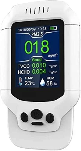 تستر فرمالدئید ZXM 1PC PM2.5، مانیتور کیفیت هوا، تستر ازن قابل حمل، آشکارساز هوا چند گازی، تستر فرمالدئید