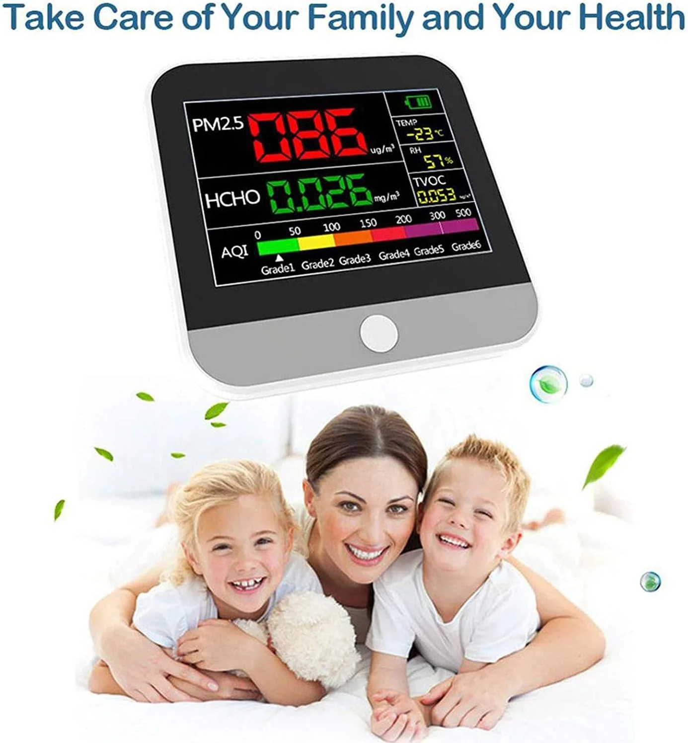 سنسور تشخیص کیفیت هوای داخل ساختمان ZXM - آنالایزر گاز PM2.5 فرمالدهید (HCHO) TVOC سنسور تشخیص کیفیت هوای داخل ساختمان ZXM - آنالایزر گاز PM2.5 فرمالدهید (HCHO) TVOC