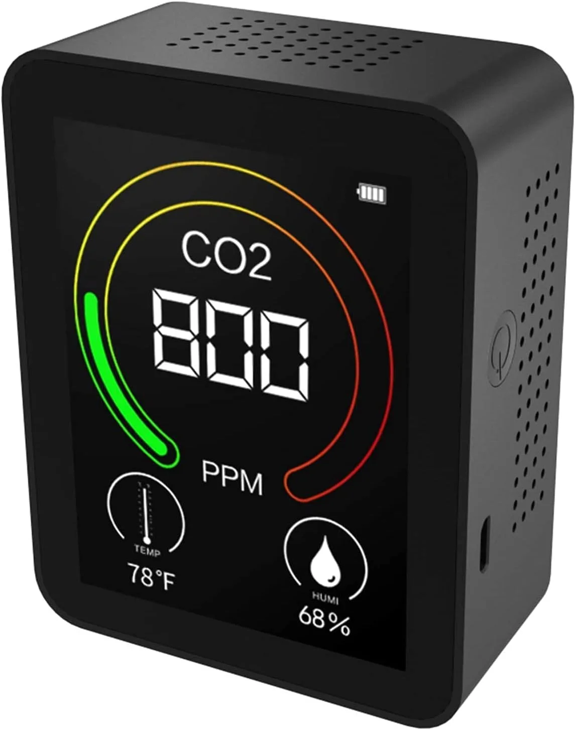 دستگاه سنجش کیفیت هوای داخلی ZXM، آشکارساز کیفیت هوا، تستر هوا برای صاحبان خانه، مستاجران، سالن های ورزشی، اندازه گیری PM2.5 PM10 CO2 دما رطوبت دستگاه سنجش کیفیت هوای داخلی ZXM، آشکارساز کیفیت هوا، تستر هوا برای صاحبان خانه، مستاجران، سالن های ورزشی، اندازه گیری PM2.5 PM10 CO2 دما رطوبت