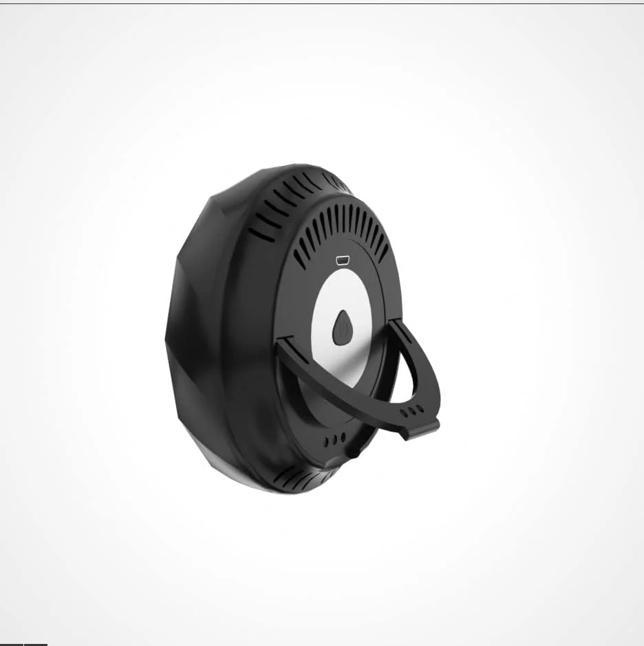 دستگاه سنجش کیفیت هوا ZCBYBT مدل PM2.5 PM10 PM1.0، نمایش دما، رطوبت، تاریخ و زمان، نمایش لحظه‌ای، قابلیت اتصال به تلفن همراه، سفید