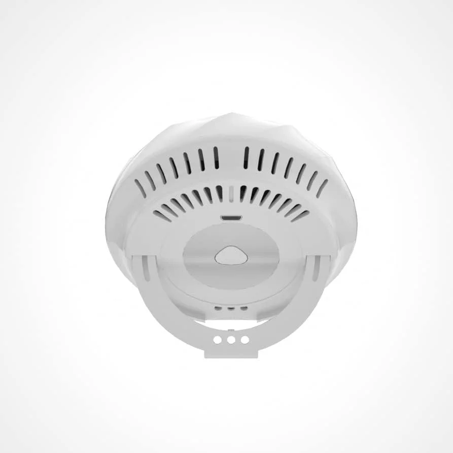 ZCBYBT تشخیص PM2.5 PM1.0 PM10 دما و رطوبت، نمایش تاریخ و زمان، قابلیت اتصال به تلفن همراه، سفید