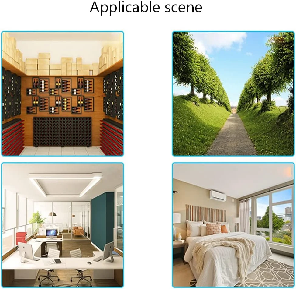 دستگاه سنجش کیفیت هوای ZCBYBT، آشکارساز داخلی PM2.5 PM10، شاخص کیفیت هوا، CO2، دما، رطوبت، تشخیص بلادرنگ برای دفتر، اتاق خواب، باشگاه