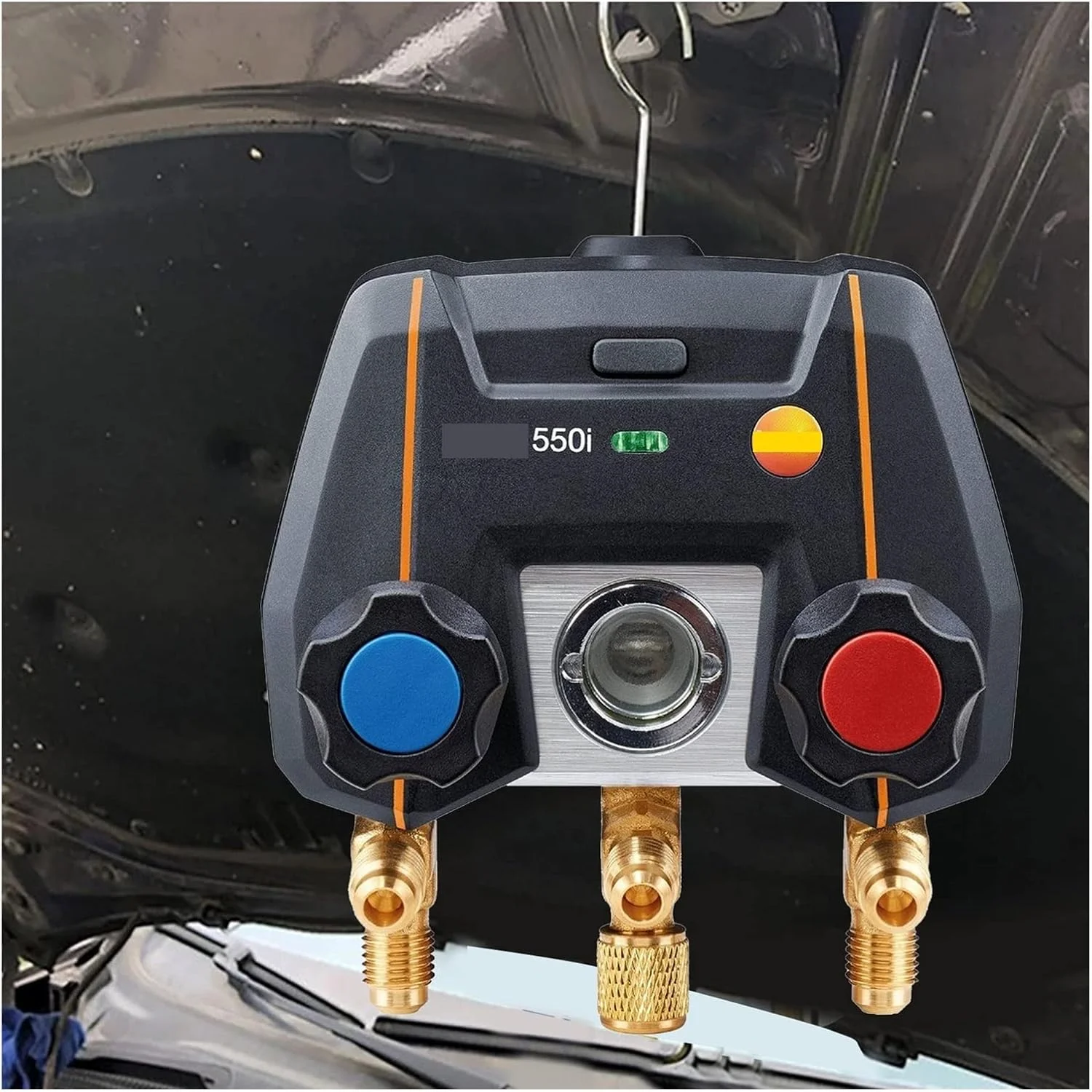 گیج منیفولد دیجیتال XYHIPO، گیج تبرید دیجیتال منیفولد، کنترل شده با اپلیکیشن، 2 شیر، گیج فشار هوا، ابزار مانومتر سازگار با بلوتوث برای تست و نگهداری تهویه مطبوع و یخچال گیج منیفولد دیجیتال XYHIPO، گیج تبرید دیجیتال منیفولد، کنترل شده با اپلیکیشن، 2 شیر، گیج فشار هوا، ابزار مانومتر سازگار با بلوتوث برای تست و نگهداری تهویه مطبوع و یخچال