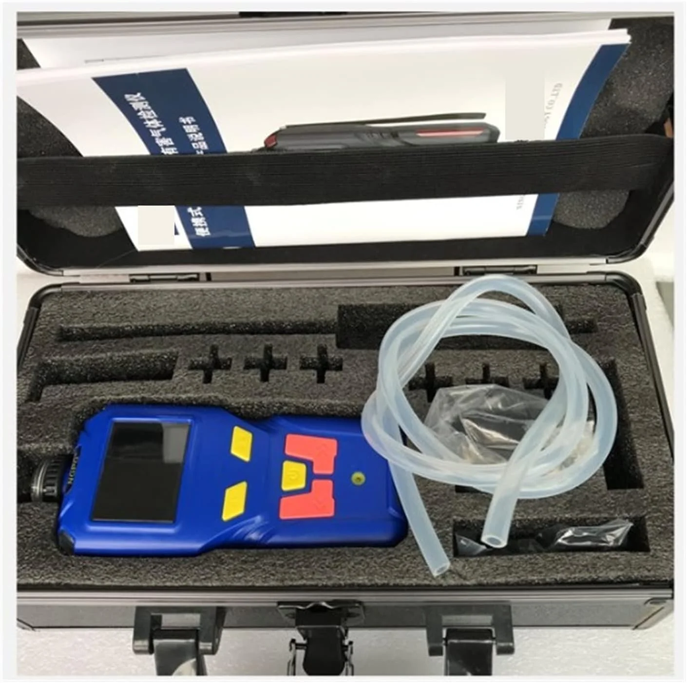 دستگاه سنجش کیفیت هوا XYHIPO، ردیاب اکسیژن قابل حمل با فضای ذخیره سازی داده برای تشخیص خطوط لوله، آنالایزر دستی غلظت اکسیژن مناسب برای مواد شیمیایی (0-5%)