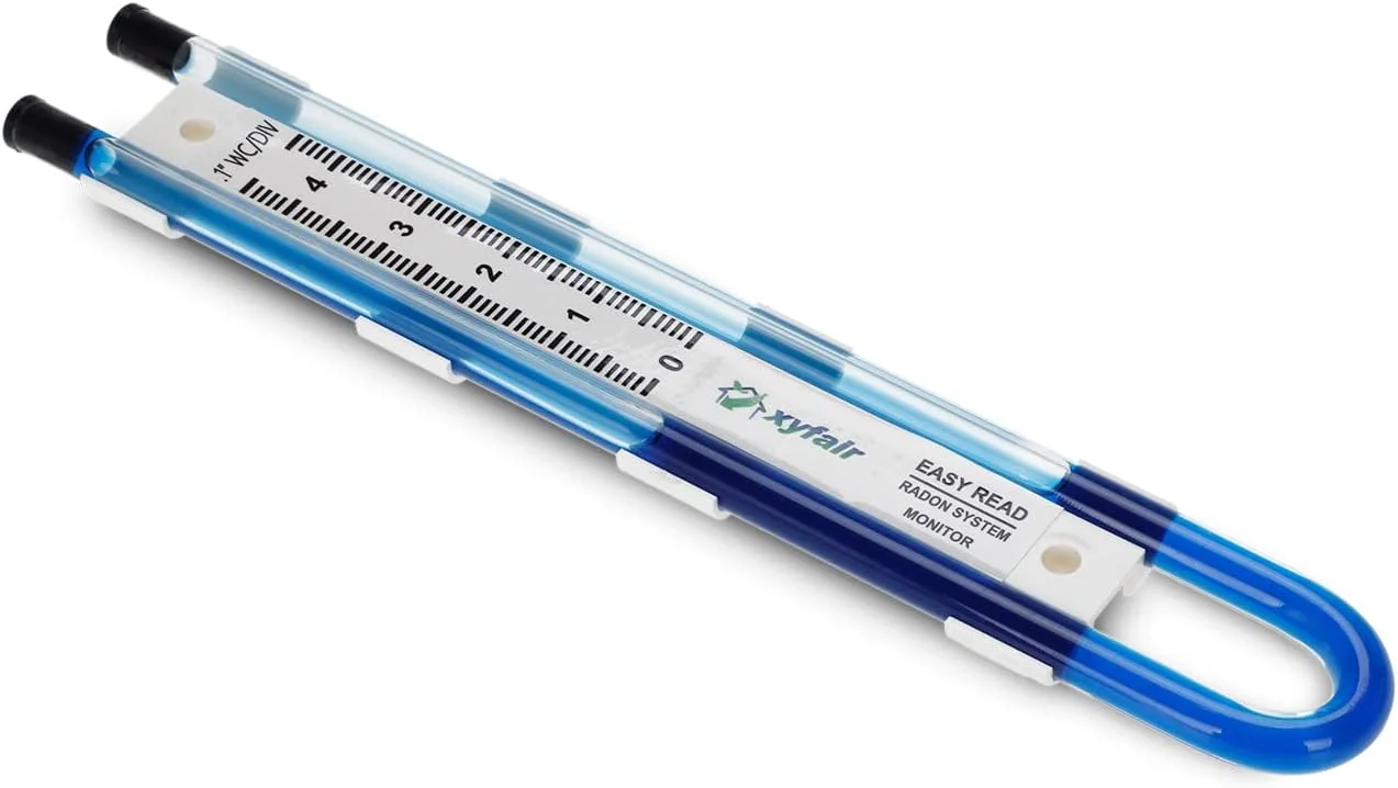 مانومتر آسان خوان XYF Air XYF | نشانگر فشار هوای U شکل (آبی) مانومتر آسان خوان XYF Air XYF | نشانگر فشار هوای U شکل (آبی)