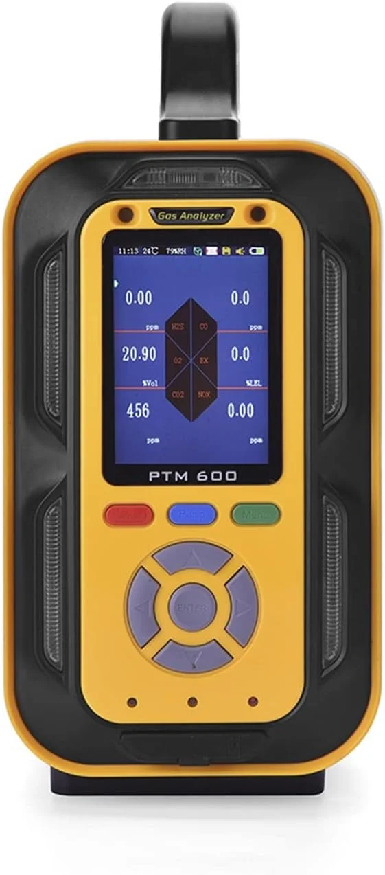 تستر نشت H2S صفحه نمایش کیفیت هوا XYHIPO، ردیاب غلظت سولفید هیدروژن، محدوده قابل شارژ شخصی 0-100ppm، 0-1000ppm، با صفحه نمایش LCD (0-10.000ppm)