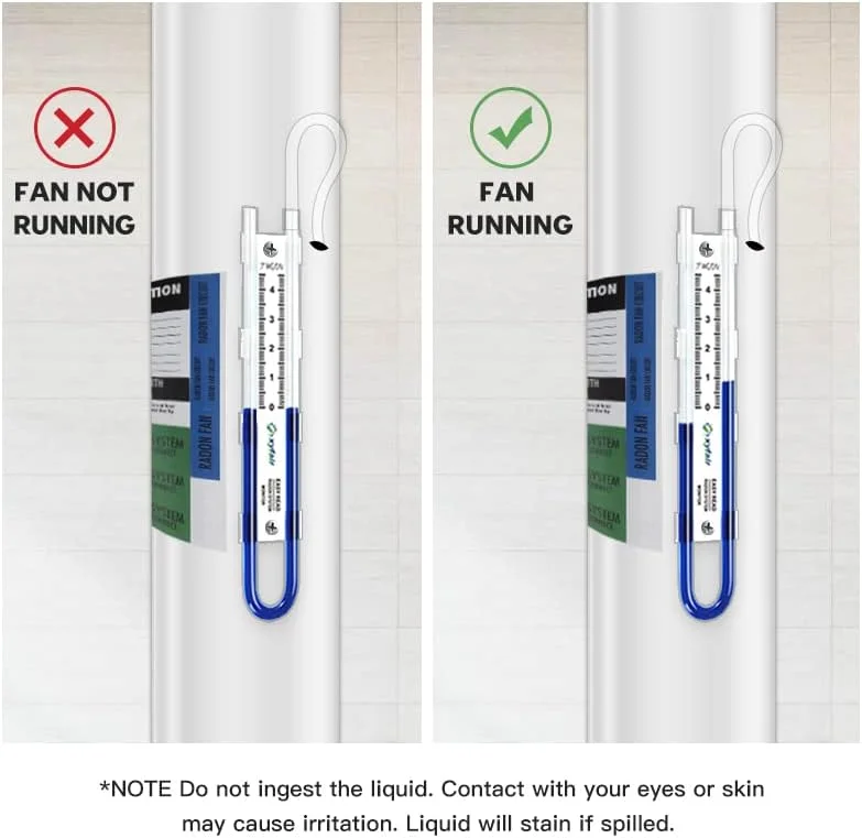 مانومتر آسان خوان XYF Air XYF | نشانگر فشار هوای U شکل (آبی) مانومتر آسان خوان XYF Air XYF | نشانگر فشار هوای U شکل (آبی)