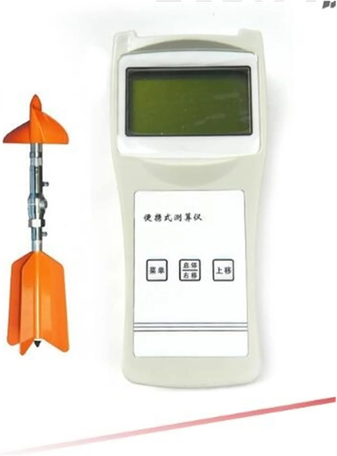 XAOHYE فلومتر التراسونیک و توربینی، فلومتر دیجیتال سوخت LJ12-1A، فلومتر مایع 0.05~8m/s، سرعت سنج قابل حمل با دقت بالا، ثبت اطلاعات