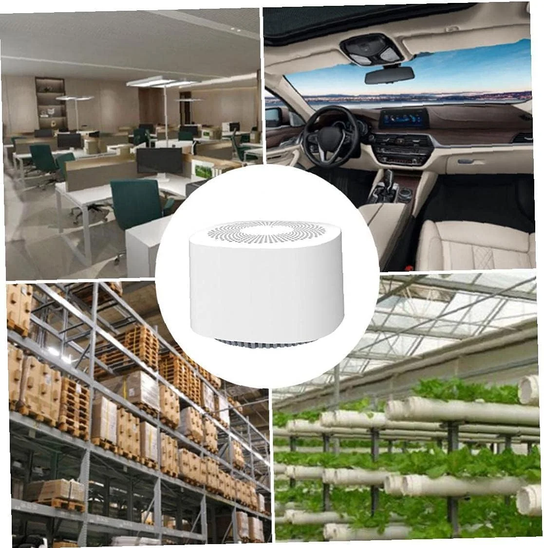 دستگاه تشخیص گاز WRQzxcv، دستگاه سنجش دی اکسید کربن داخل ساختمان، کنترلر کیفیت هوا، ابزار تست CO2 خانگی